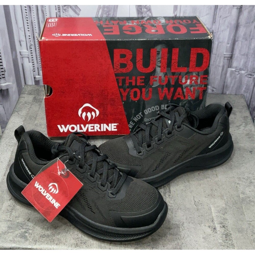 Wolverine Bolt Knit Do-rig Low Cmax Toe Women’s Shoes Size 9.5